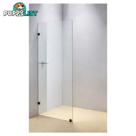 Frameless 10mm Safety Glass Shower Screen 800 x 2100mm - Glass Shower Screen - 7427005894077