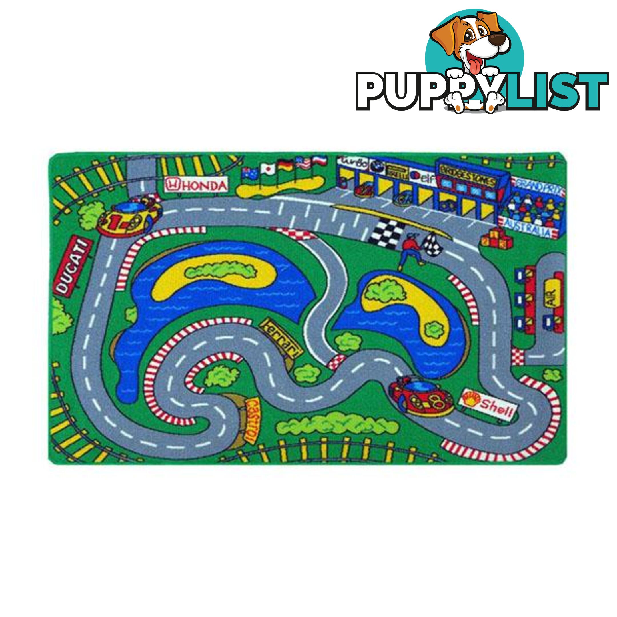 Playmat Grand Prix Kids Rug - Unbranded - 7427005870514