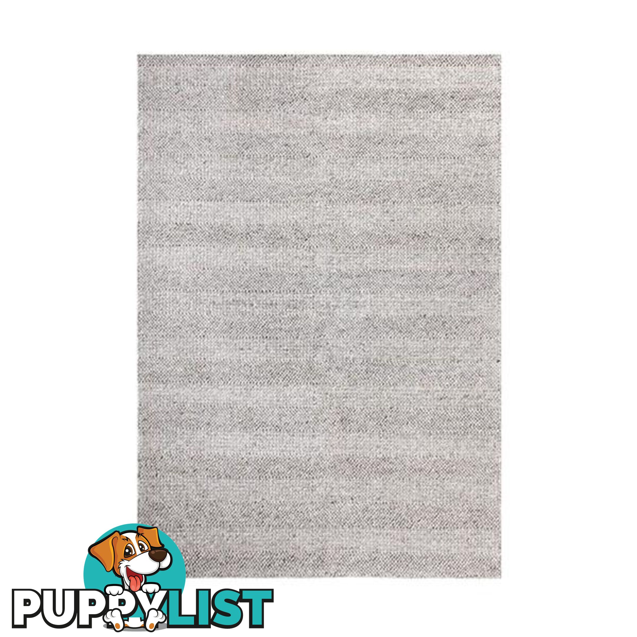 Viscose Pile Diva Grey Wool Rug 155 X 225 Cm - Unbranded - 7427005881145