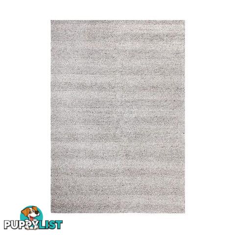 Viscose Pile Diva Grey Wool Rug 155 X 225 Cm - Unbranded - 7427005881145