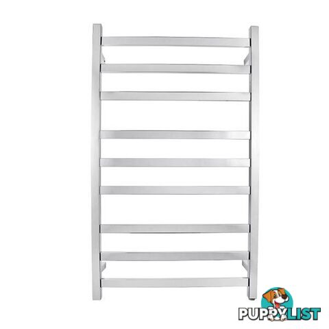 1000 X 600 X 120 Mm Square Electric Heated Towel Rack 9 Bars - Towel Rack - 7427046204729