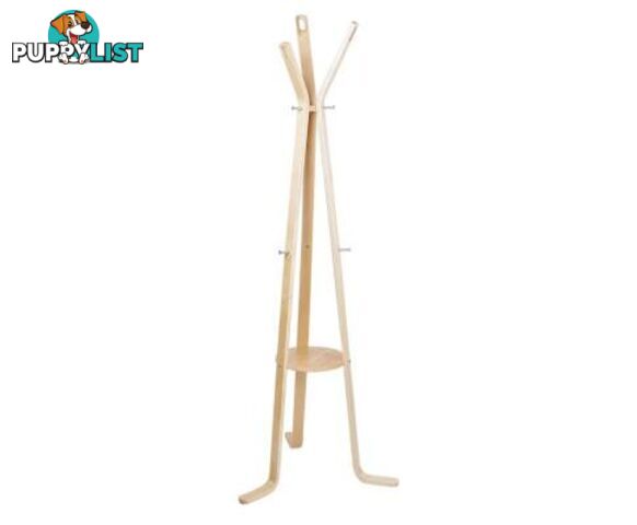 Wooden Coat Rack Clothes Stand Hanger - Artiss - 7427005870323