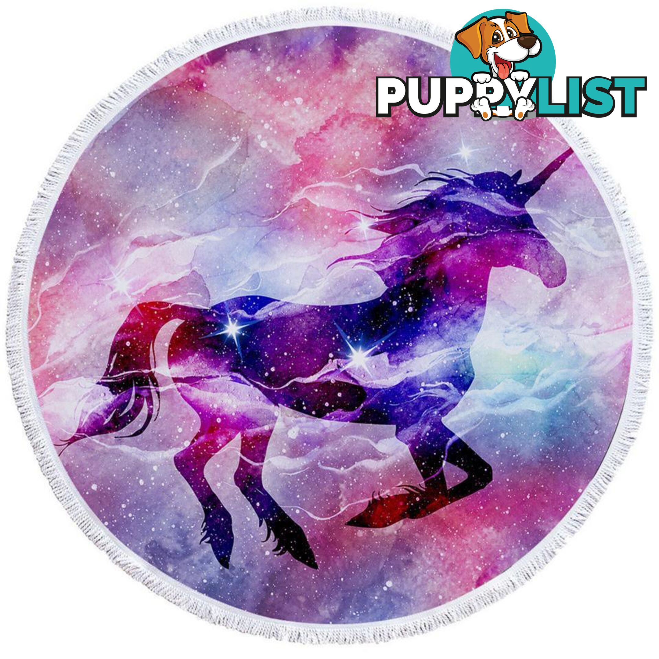 Space Unicorn Beach Towel - Towel - 7427046323291