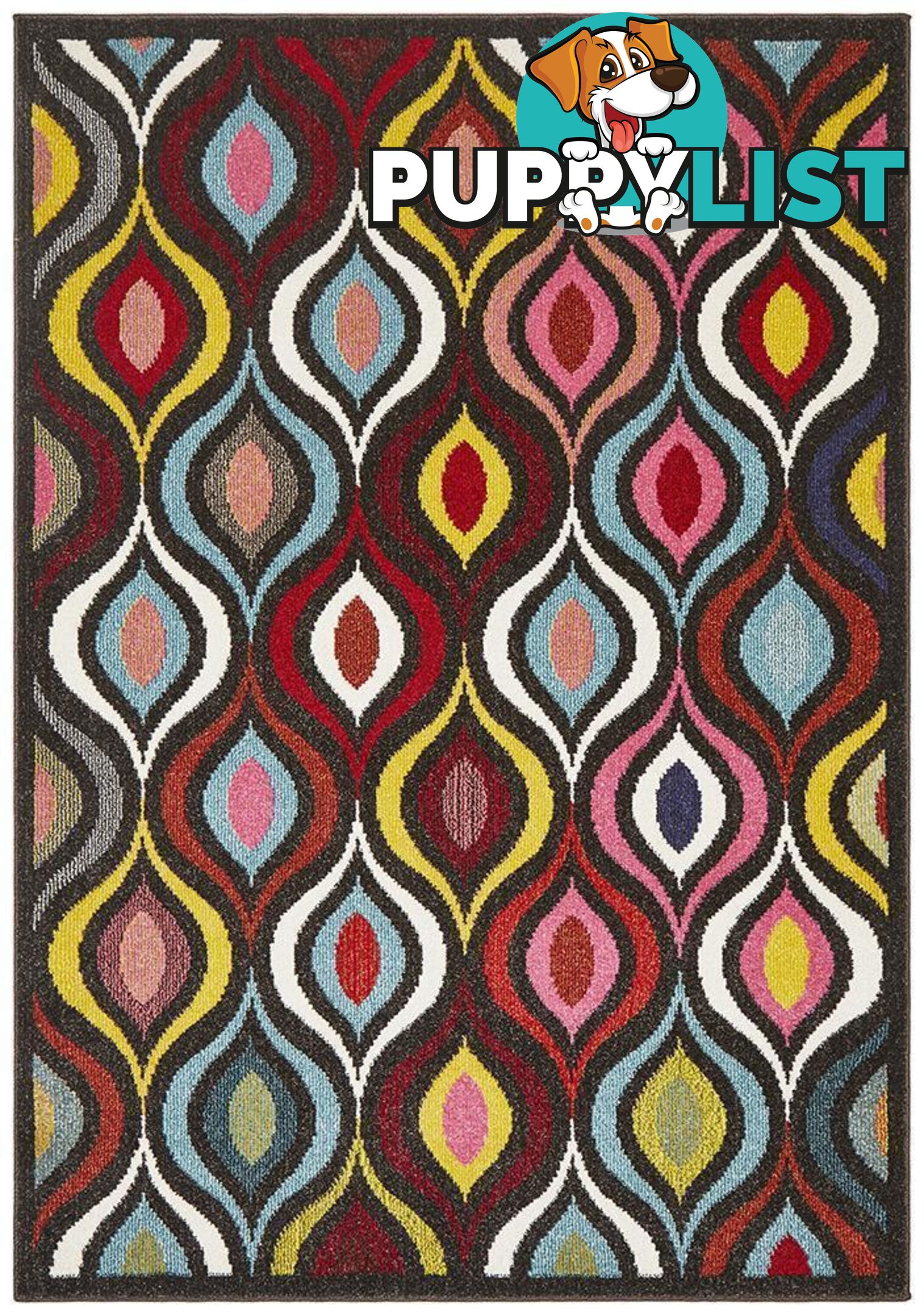 Gemini Psychedelic Eyes Rug - Unbranded - 999999121071