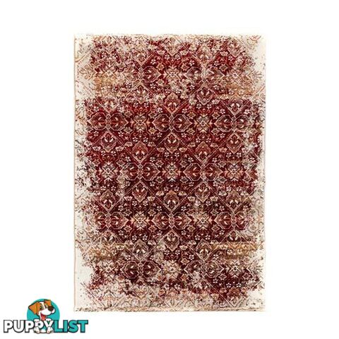 Traditional Heatset Red Raffia Rug - Unbranded - 7427046218597