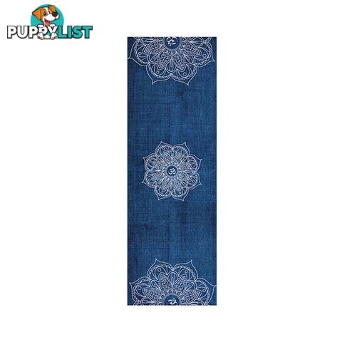 Yoga Mat Midnight Rise Eco Rubber Dark Blue - Unbranded - 797776545933