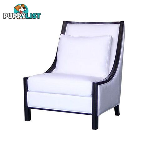 Resort Style Armchair White - Arm Chair - 7427046211215