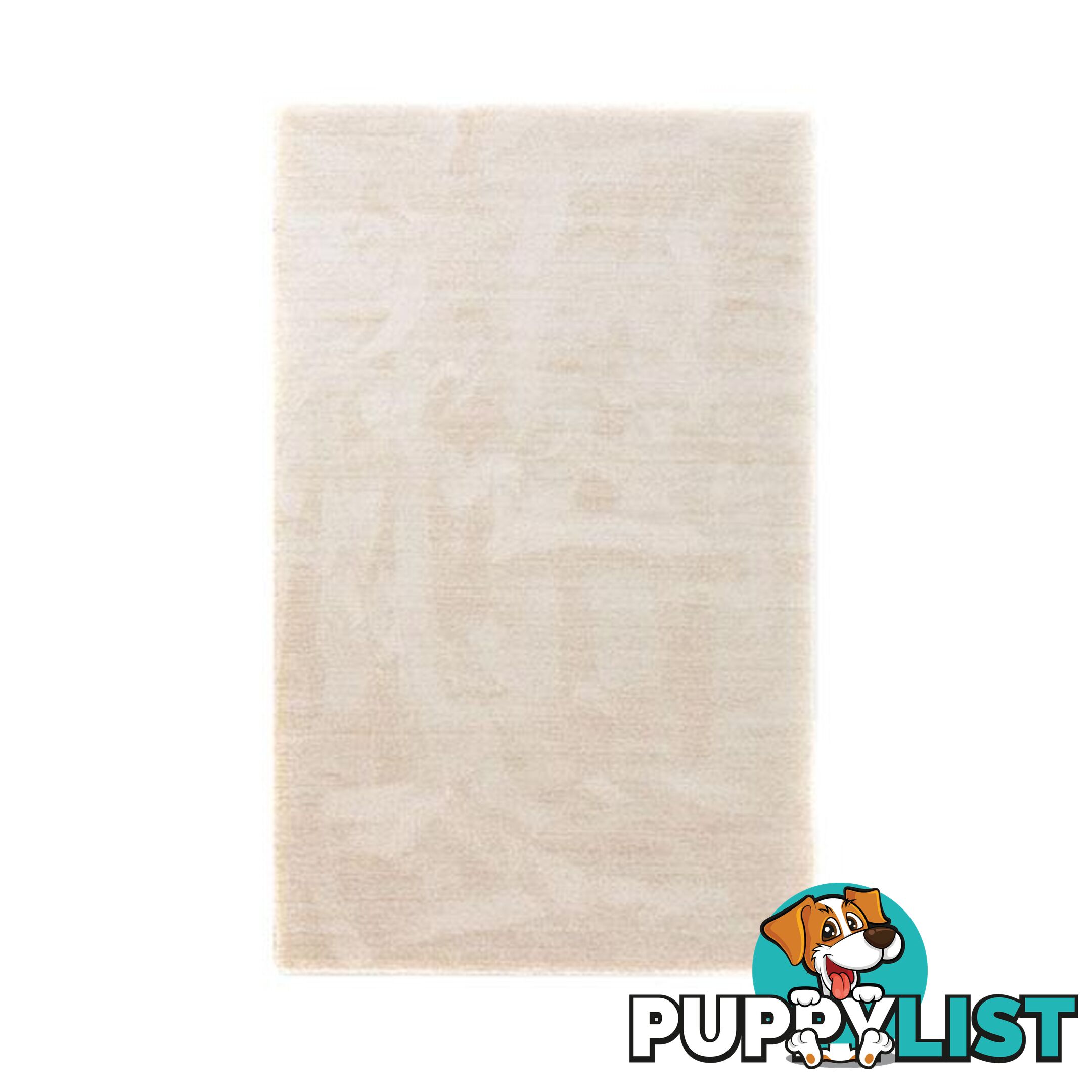 Polypropylene Heat Set Vogue Ivory Rug - Unbranded - 787976630379