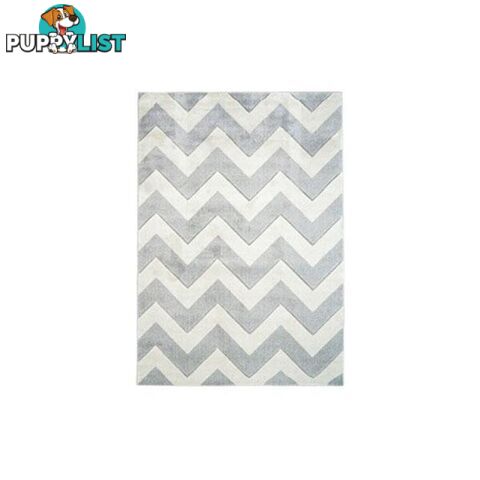 Picasso Chevron Light Grey Home Rug - Unbranded - 9324373027756