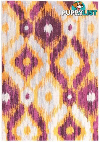 Dimensions Divinity Burst Aubergine Modern Rug - Unbranded - 9375321826037