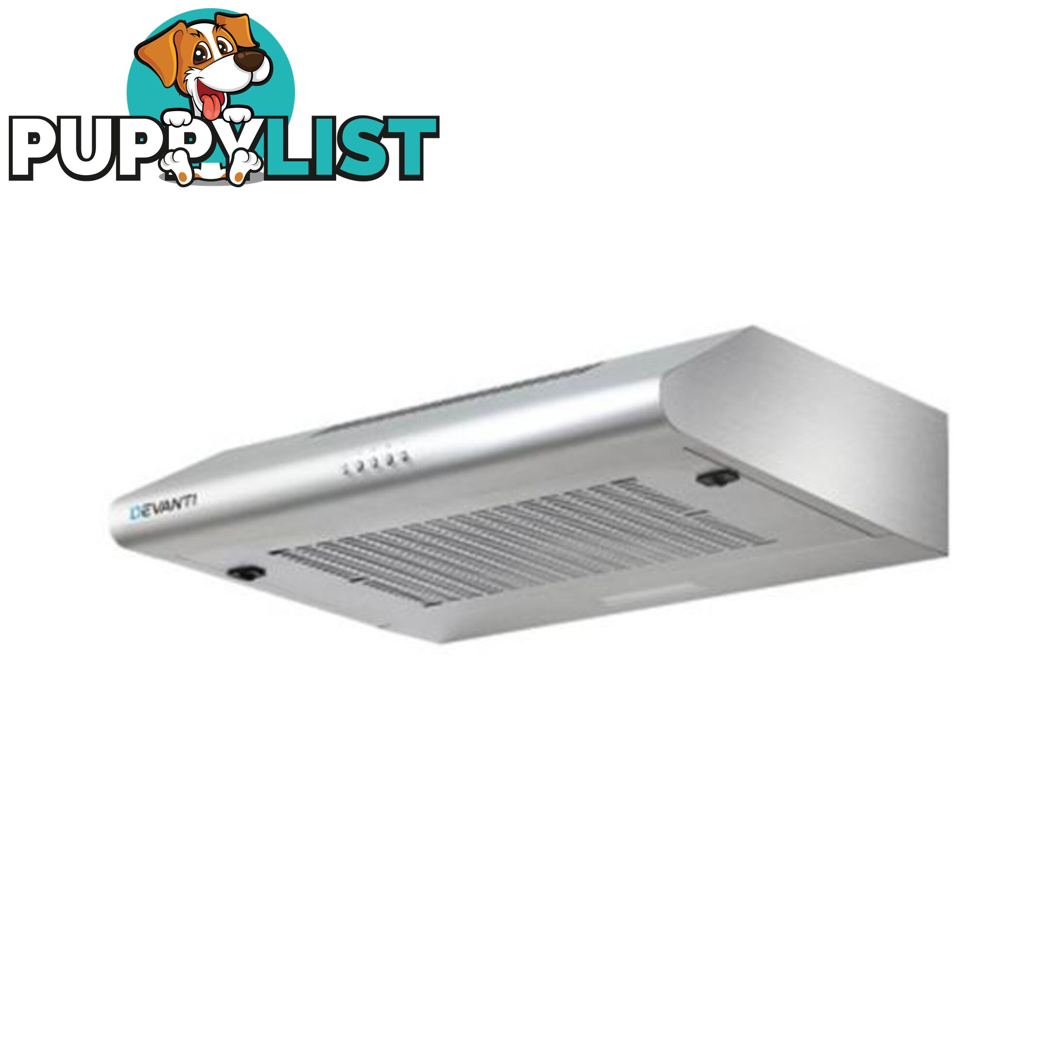 Fixed Range Hood Stainless Steel Kitchen Canopy 60 Cm 600 Mm - Devanti - 7427046191159