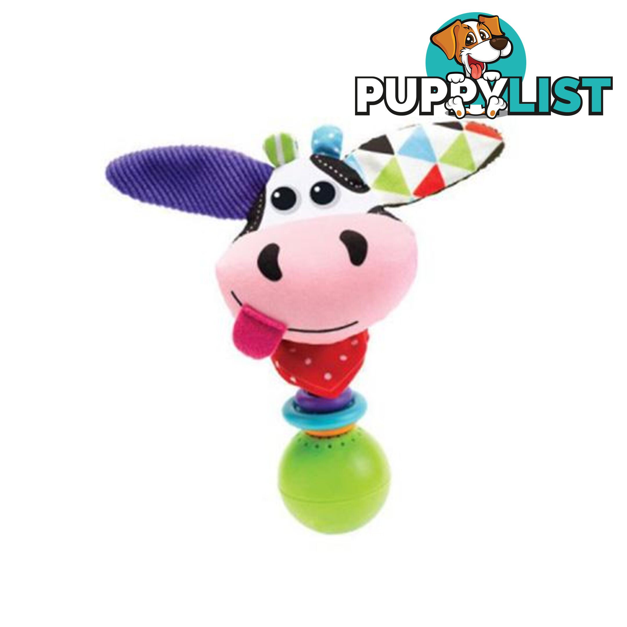 Yookidoo Cow Shake Me Rattle - Yokidoo - 4326500453464