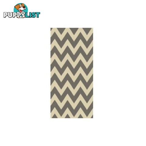 Picasso Chevron Dark Grey Home Rug - Unbranded - 9324373027541