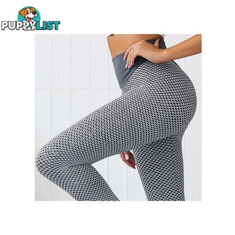 Mesh Knitting Yoga Pants High Waist Gym - Unbranded - 787976605667