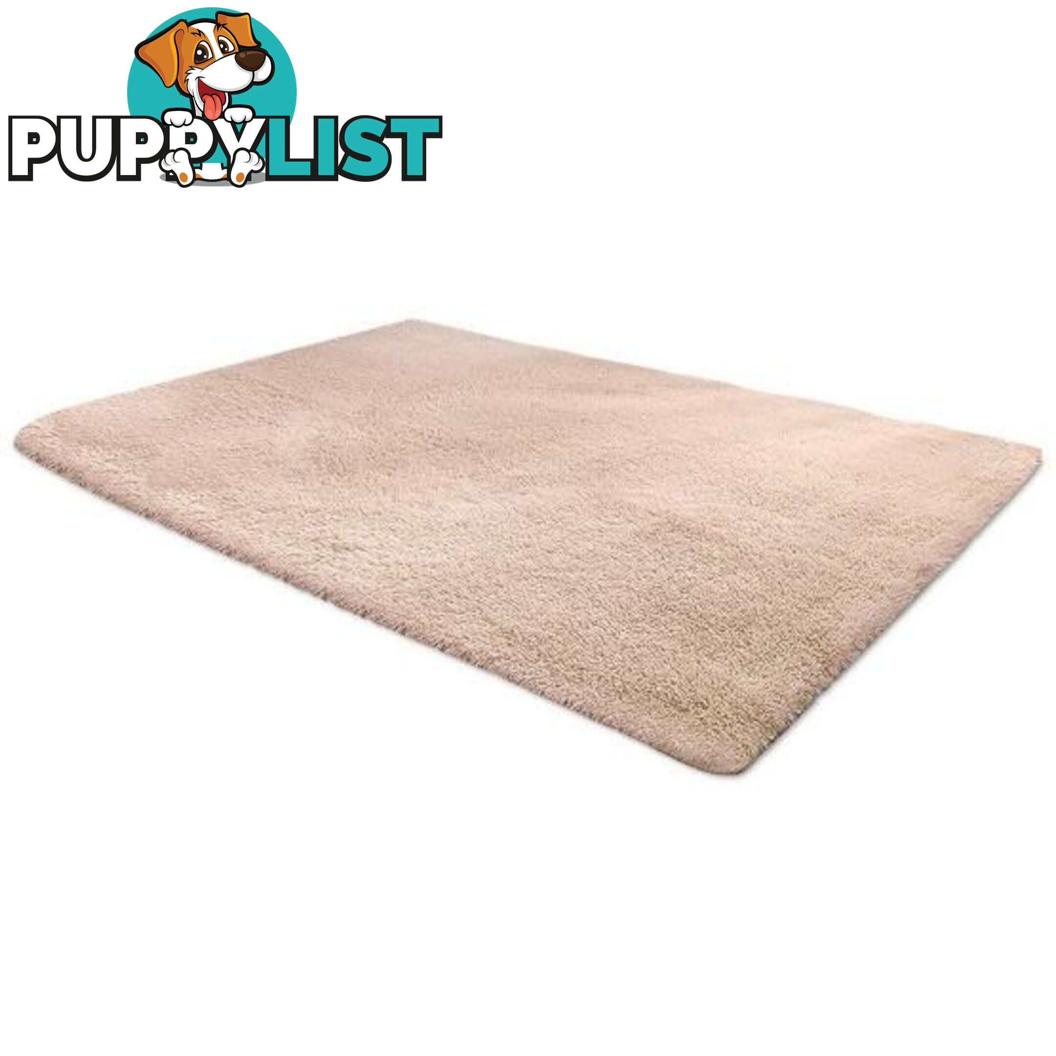 Ultra Soft Shaggy Rug Beige - Artiss - 9350062243411