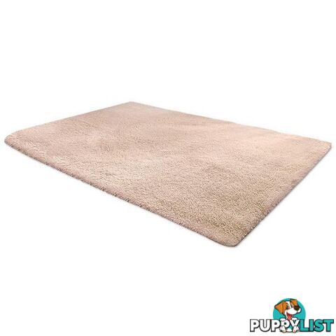 Ultra Soft Shaggy Rug Beige - Artiss - 9350062243411