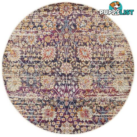 Mirage Round Zolan Multi Rug - Unbranded - 9375321838269