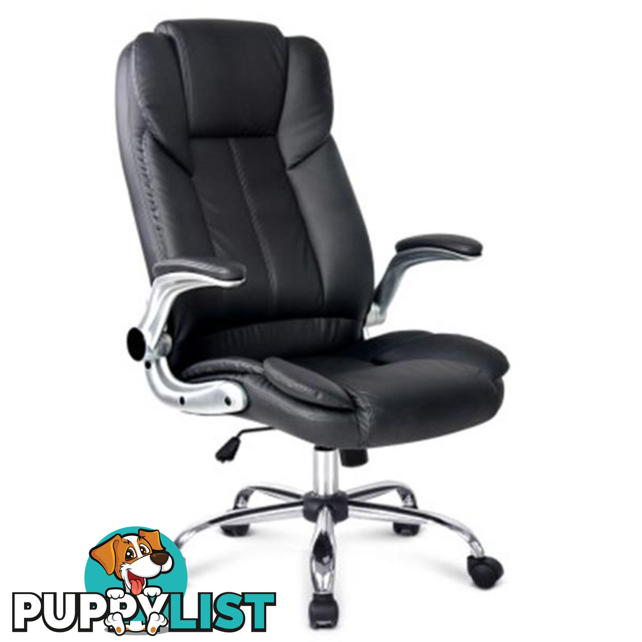 PU Leather Office Chair - Unbranded - 4326500256287