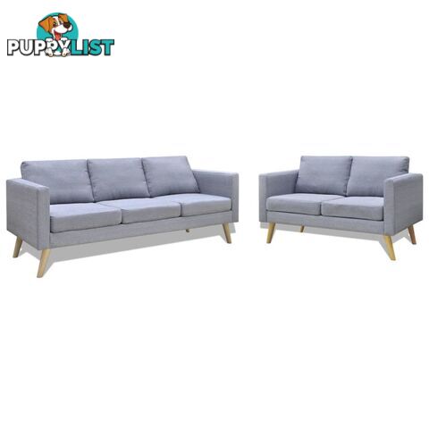 2-Seater And 3-Seater Fabric Sofas - Unbranded - 4326500438454