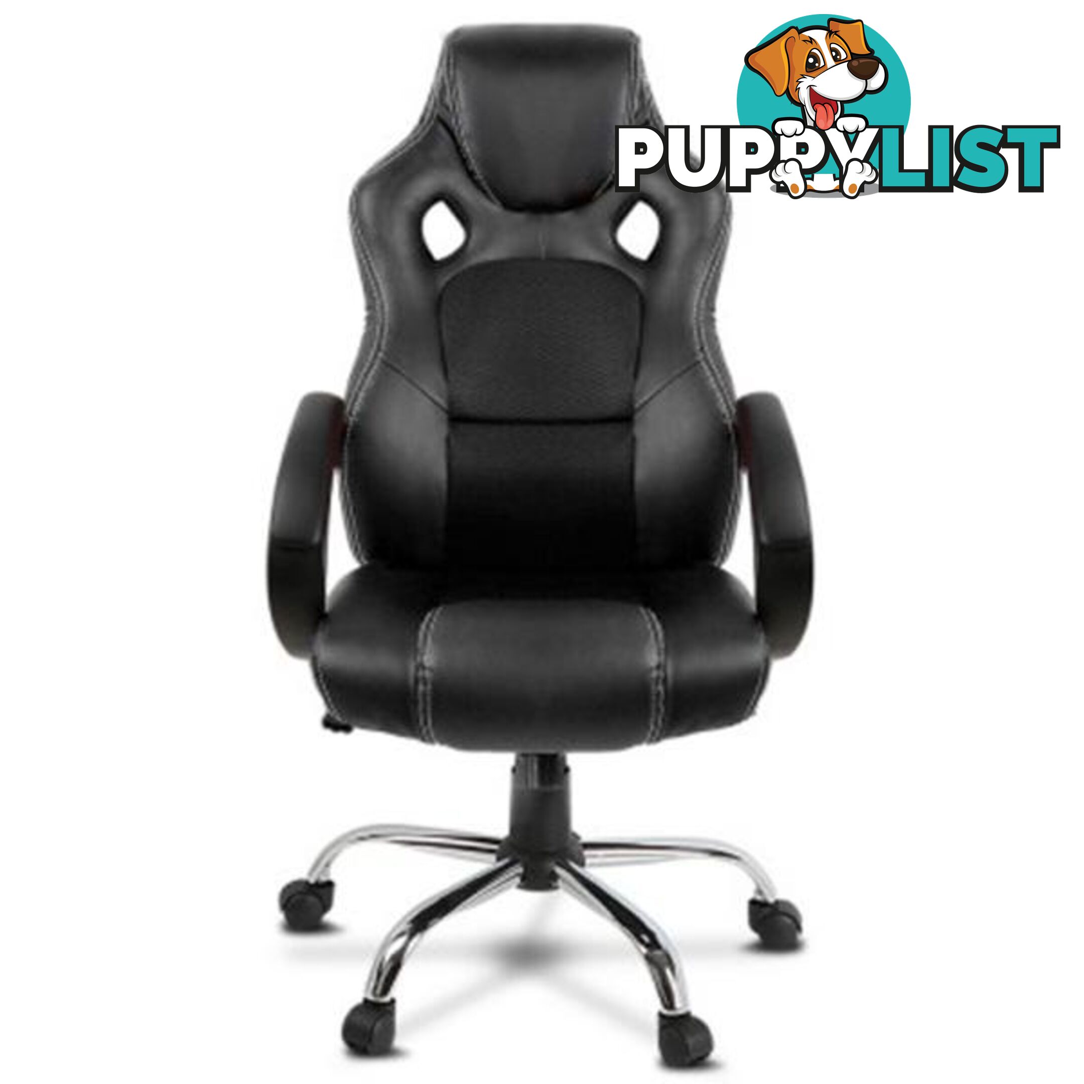 Racing Style PU Leather Office Chair - Unbranded - 4326500256300