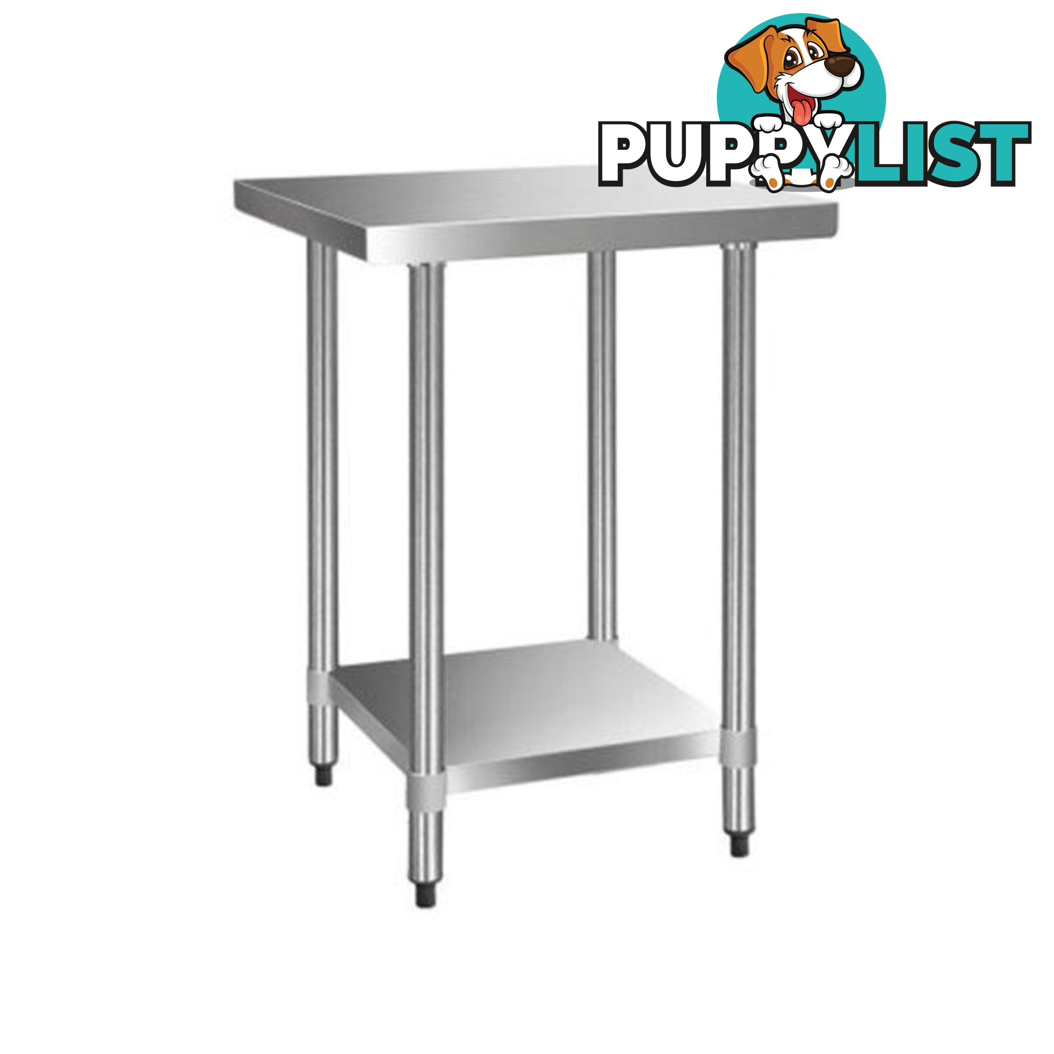 430 Stainless Steel Kitchen Work Bench Table - Cefito - 7427005874468