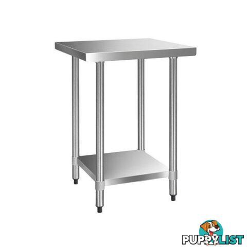 430 Stainless Steel Kitchen Work Bench Table - Cefito - 7427005874468