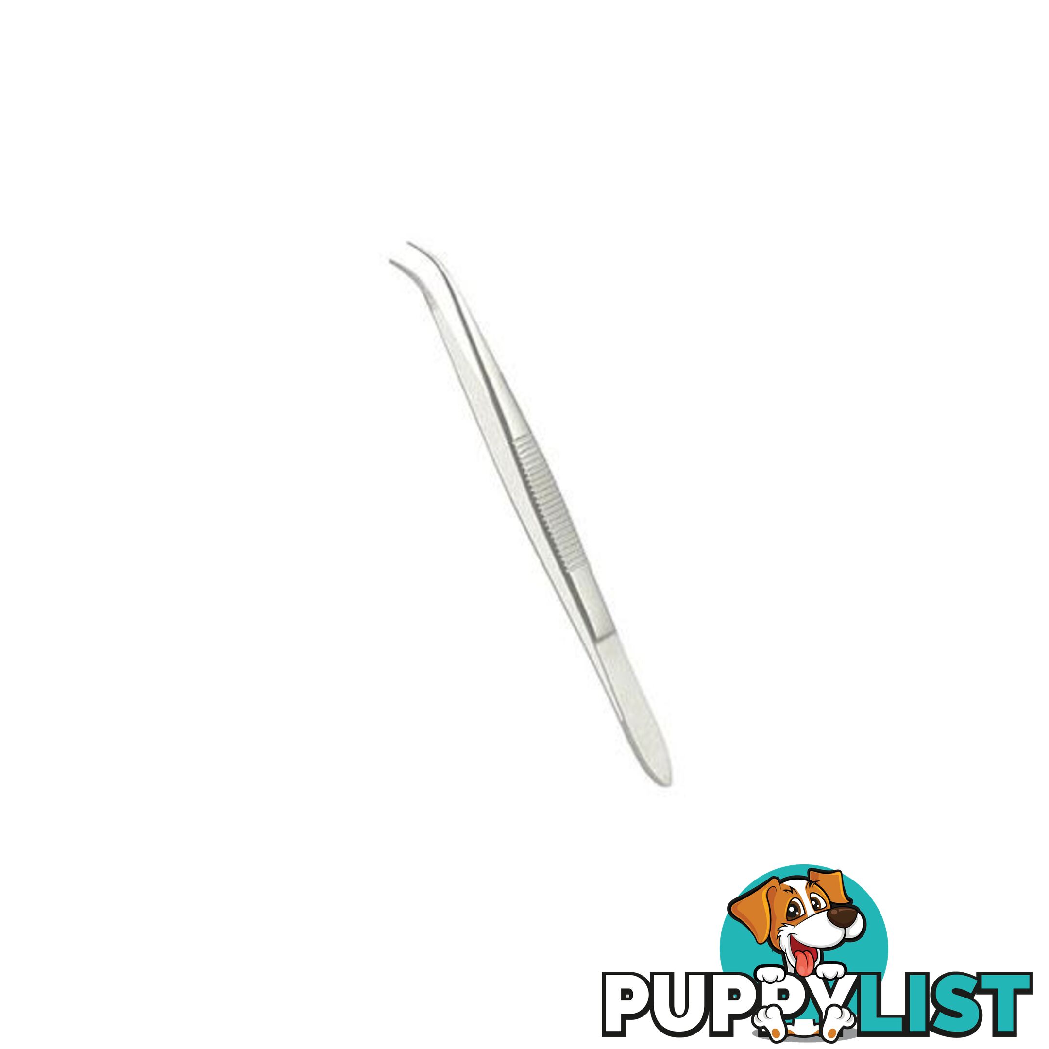 Dressing Forceps Tweezers Curved - Tweezers - 7427046220965