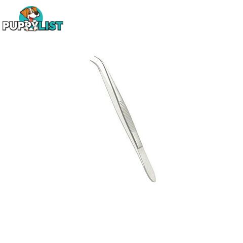 Dressing Forceps Tweezers Curved - Tweezers - 7427046220965