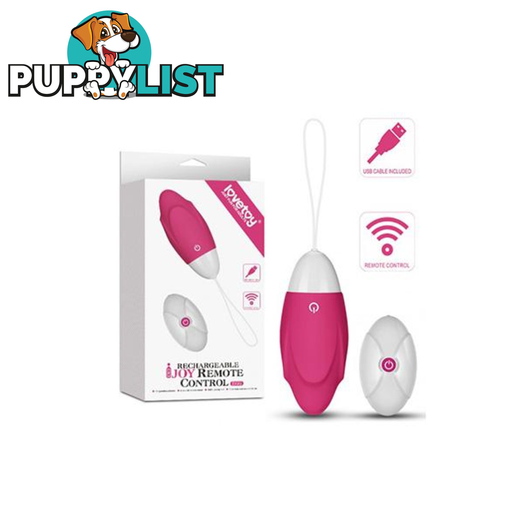 Ijoy Wireless Remote Control Rechargeable Egg - Adult Toys - 6970260907576