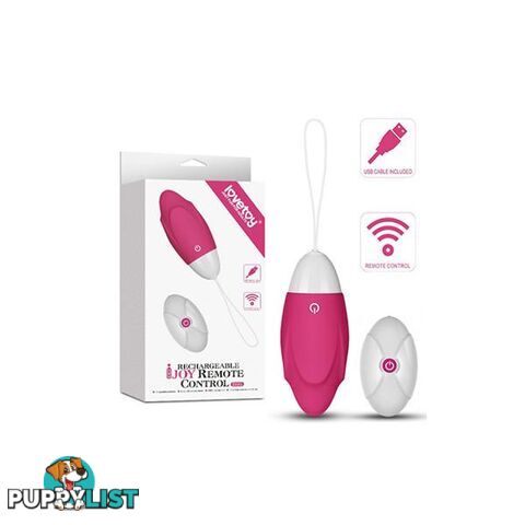 Ijoy Wireless Remote Control Rechargeable Egg - Adult Toys - 6970260907576