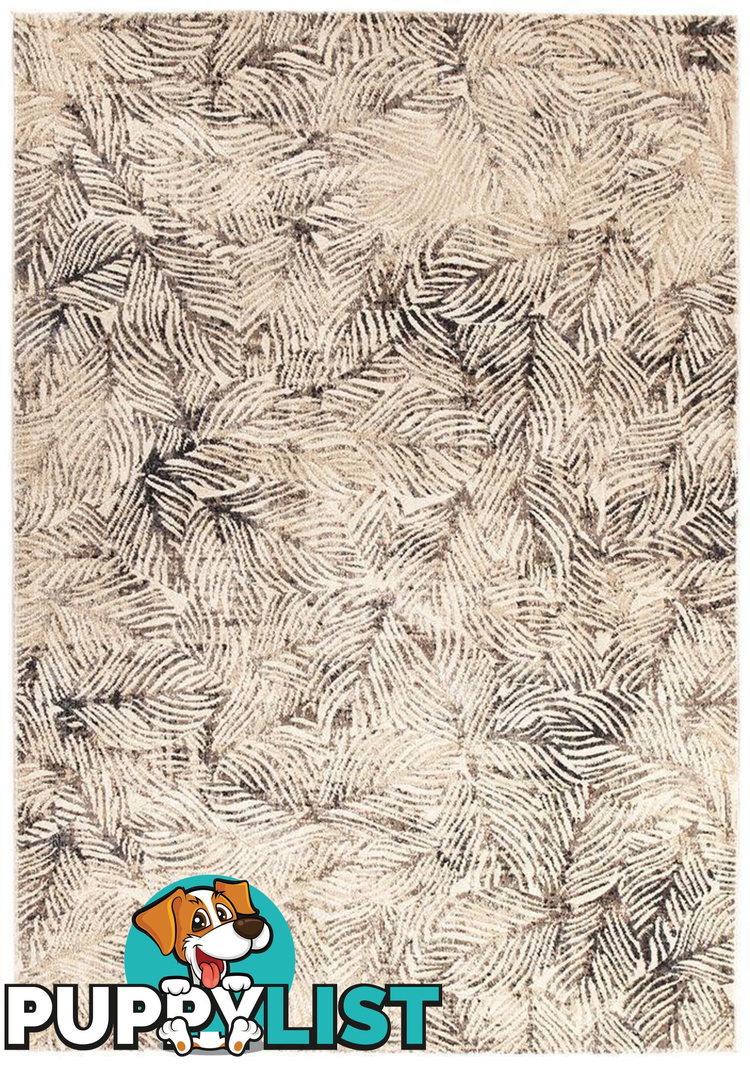 Dreamscape Artistic Nature Modern Charcoal Rug - Unbranded - 8694561186925