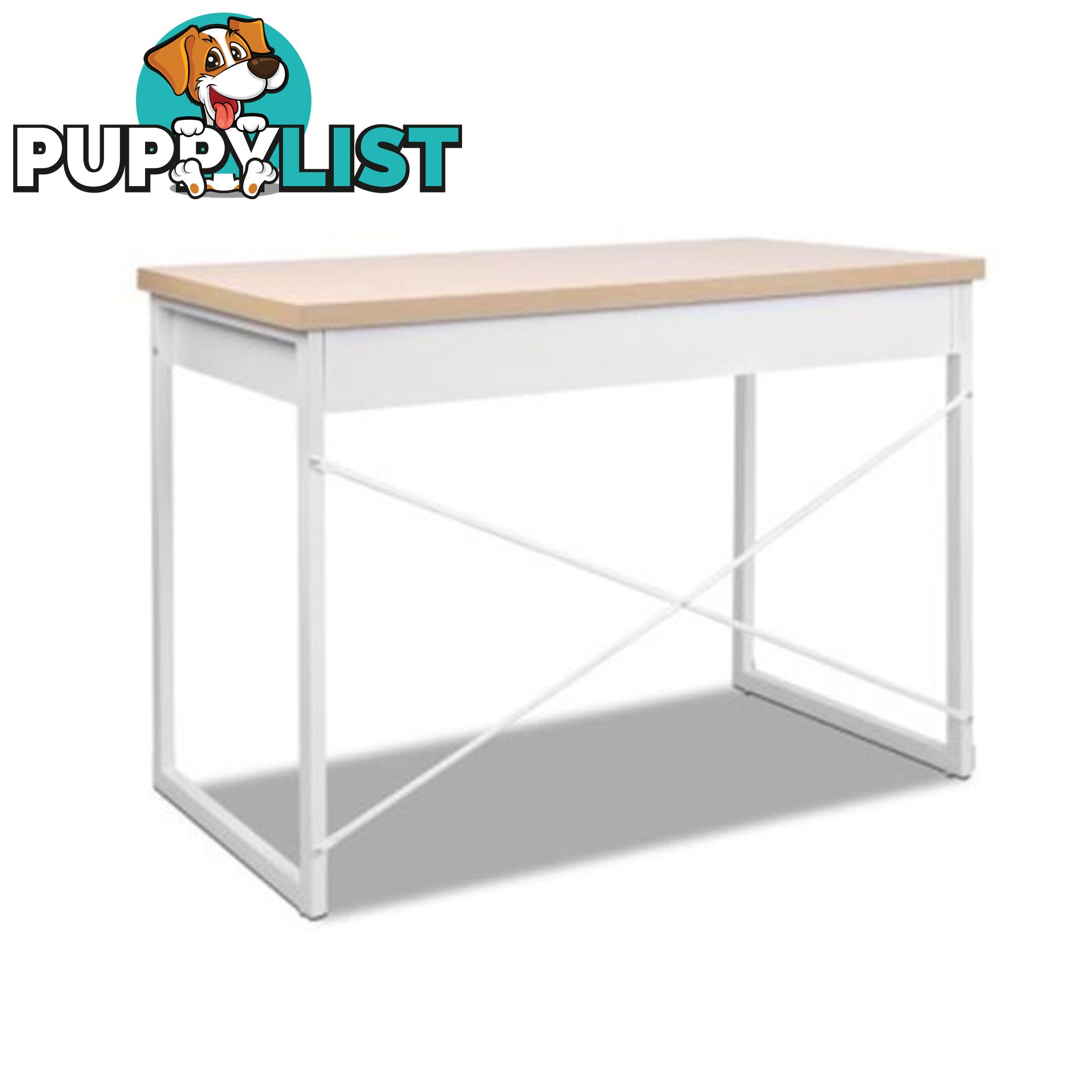 Artiss Metal Desk With Drawer - Artiss - 7427046188098