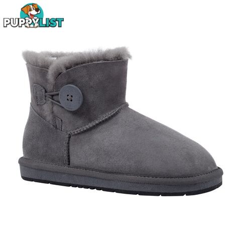 UGGS Mini Button Sheepskin Clove 5883 Unisex Grey - UGG - 822427509528