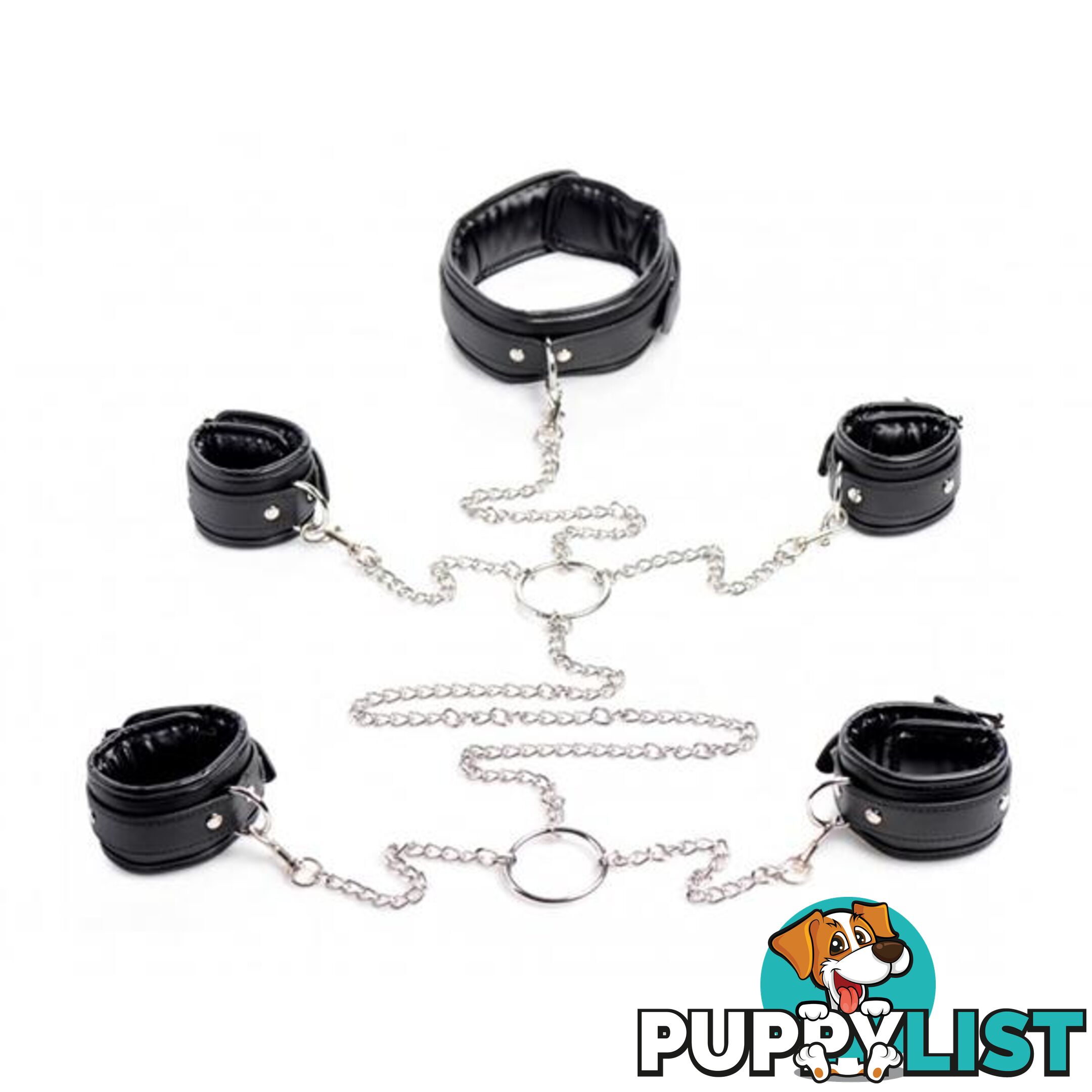 Slave Bondage Shackle Set - Strict - 848518030566