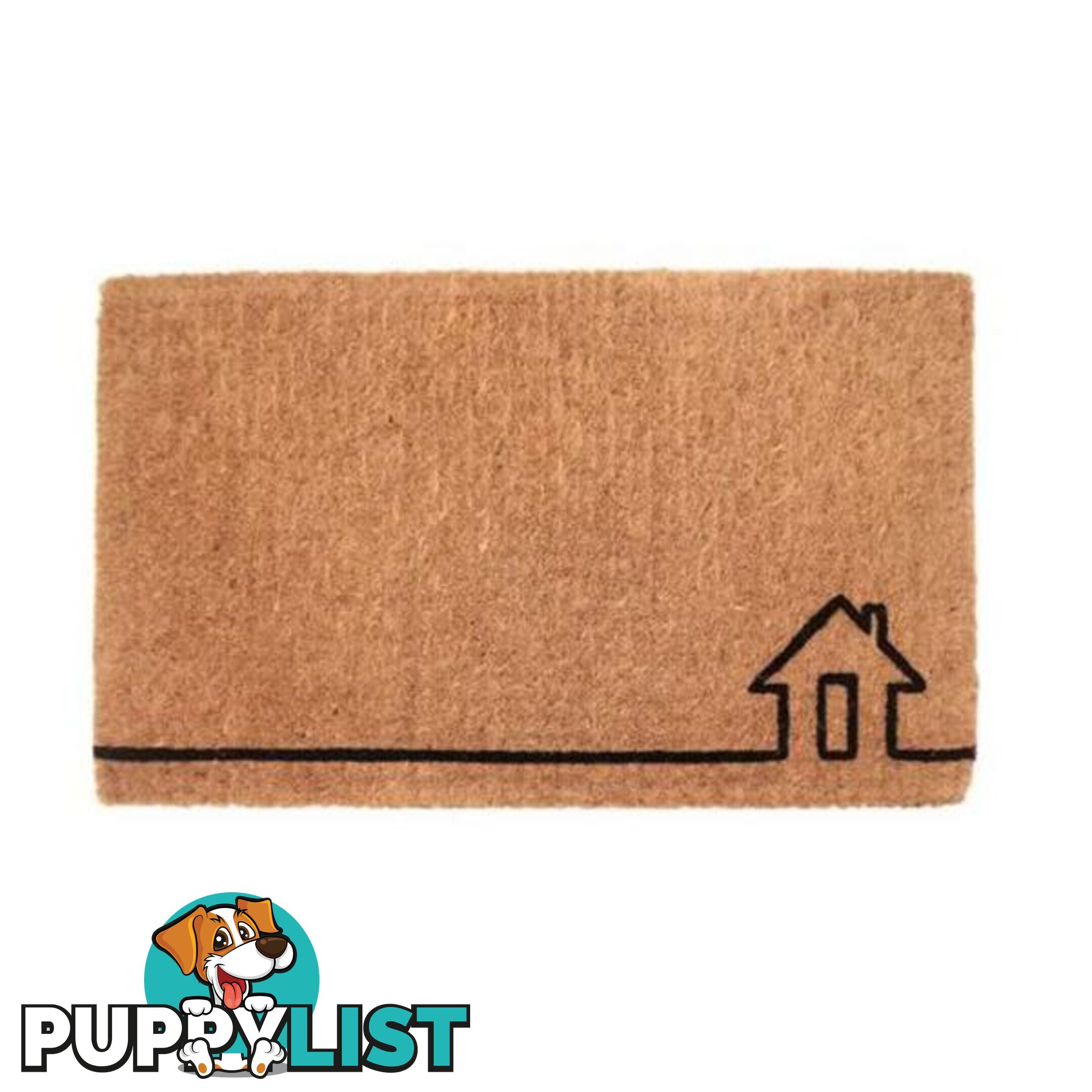 Ghar Coir Door Mat 45X75Cm - Unbranded - 8901304504916