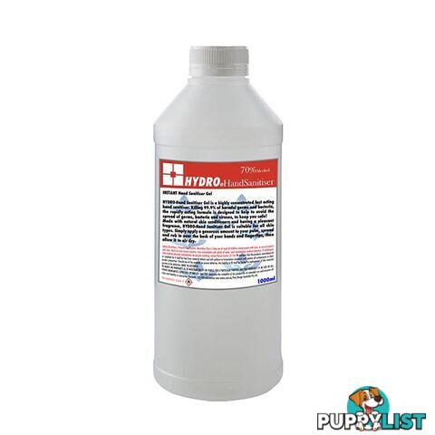 Hydro Instant Hand Sanitiser 1 Litre - Hydro - 787976614546