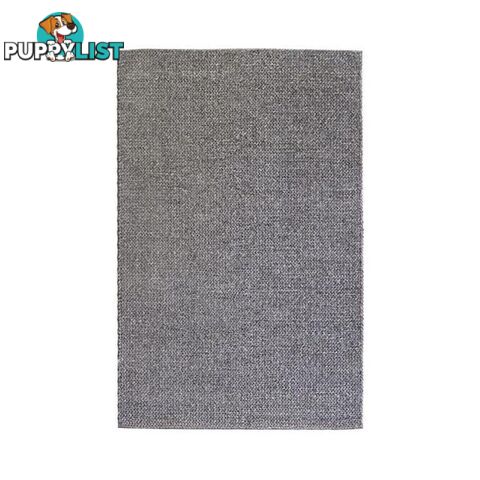 Ishka Charcoal Wool Polyester Rug - Unbranded - 7427046169028