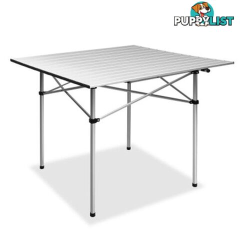 Portable Roll Up Folding Camping Table - Weisshorn - 4344744402673