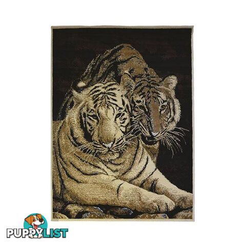 Polypropylene Allure Berber Tigers Rug 115 X 155 Cm - Unbranded - 7427005868573