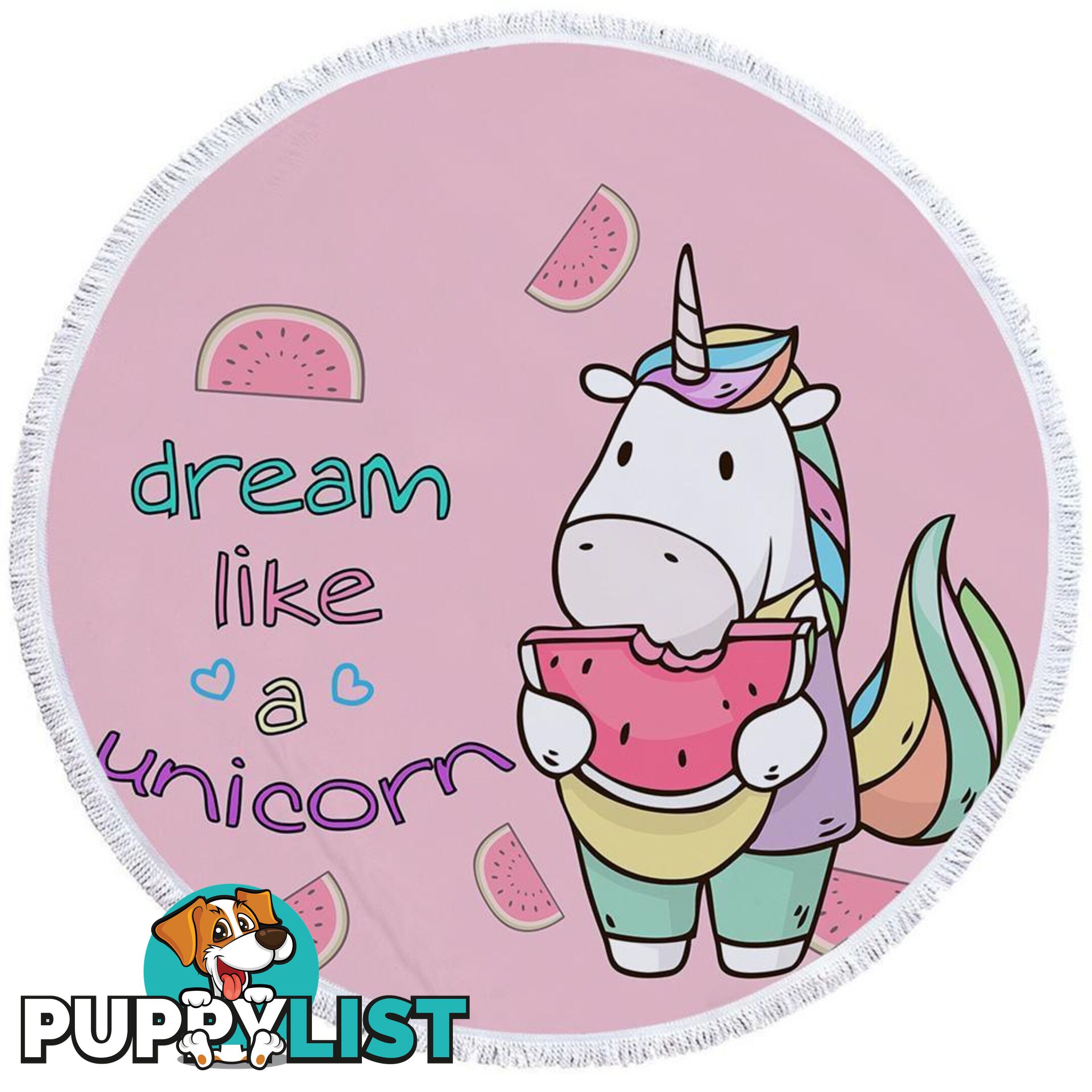 Dream Like a Unicorn Beach Towel - Towel - 7427046314909