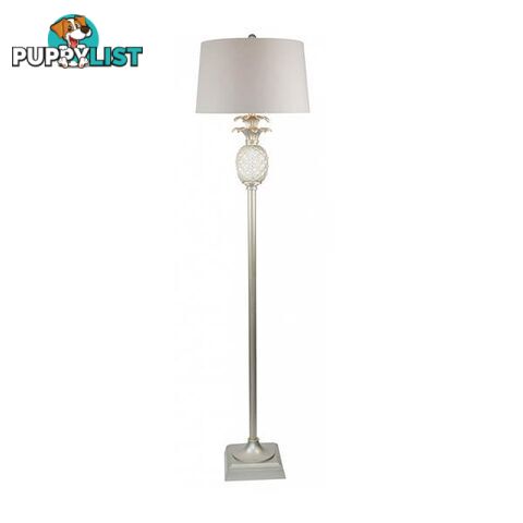 Langley Floor Lamp Antique Silver - Lamp - 9320294110478