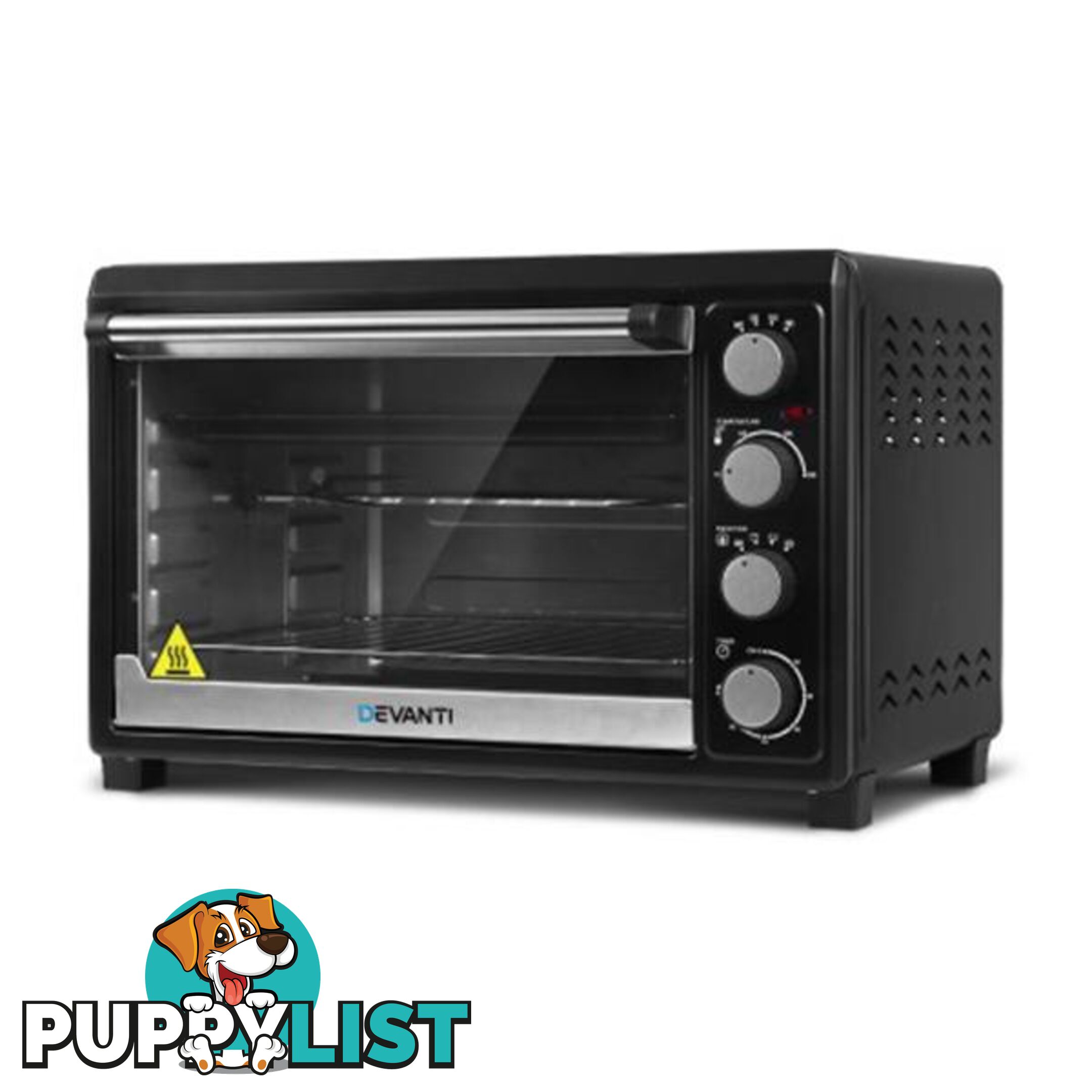 Convection Oven 45L With Rotisserie Grill - Devanti - 9476062130879