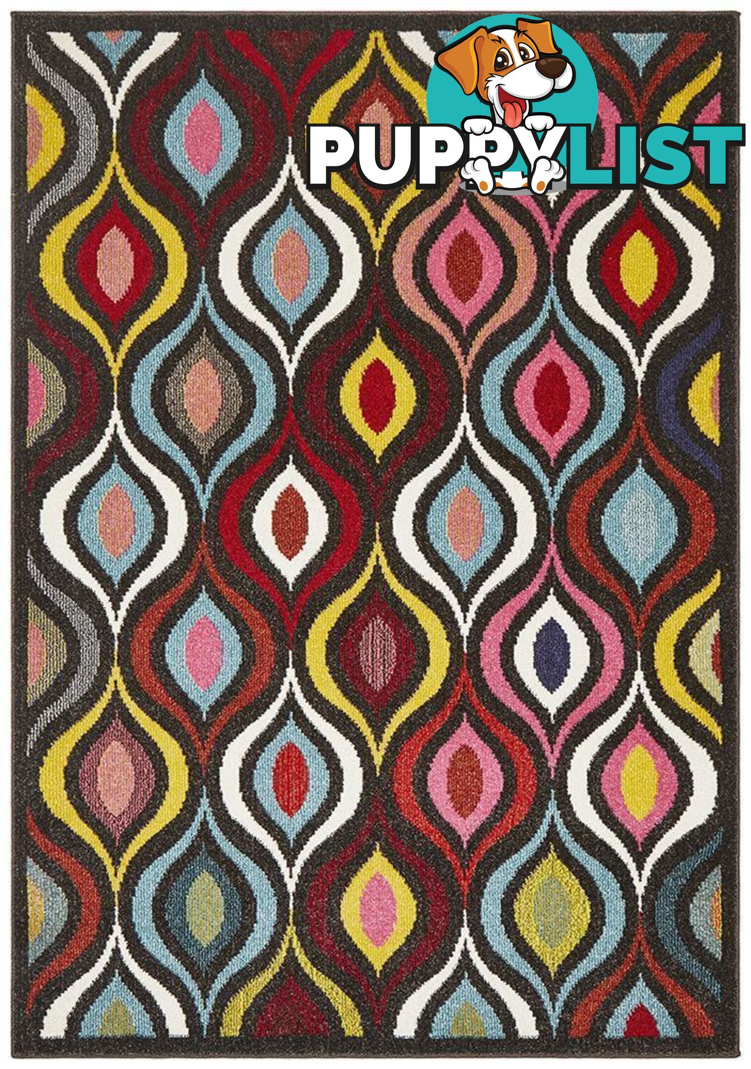 Gemini Psychedelic Eyes Rug - Unbranded - 999999121073