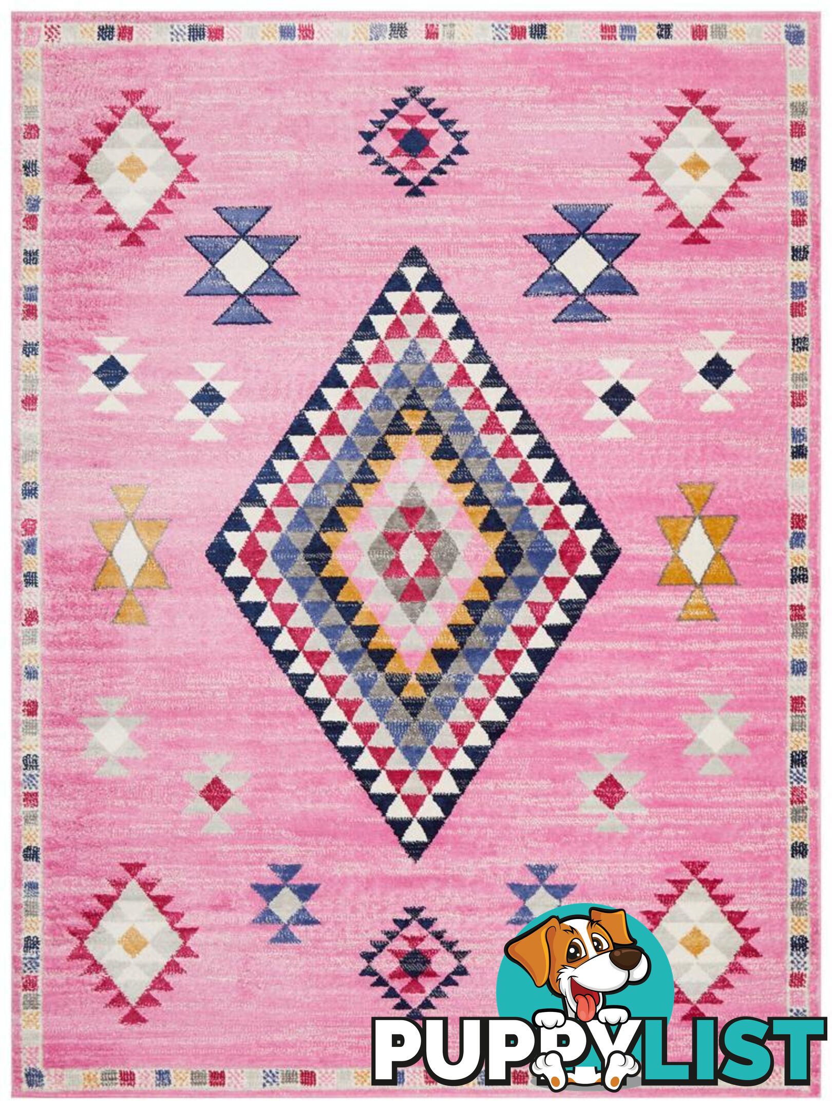 Zanzibar Yakut Pink Rug - Unbranded - 9375321876476