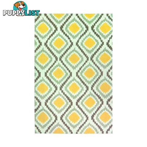 Botanical Sunflower Yellow Polyester Rug - Unbranded - 787976629540