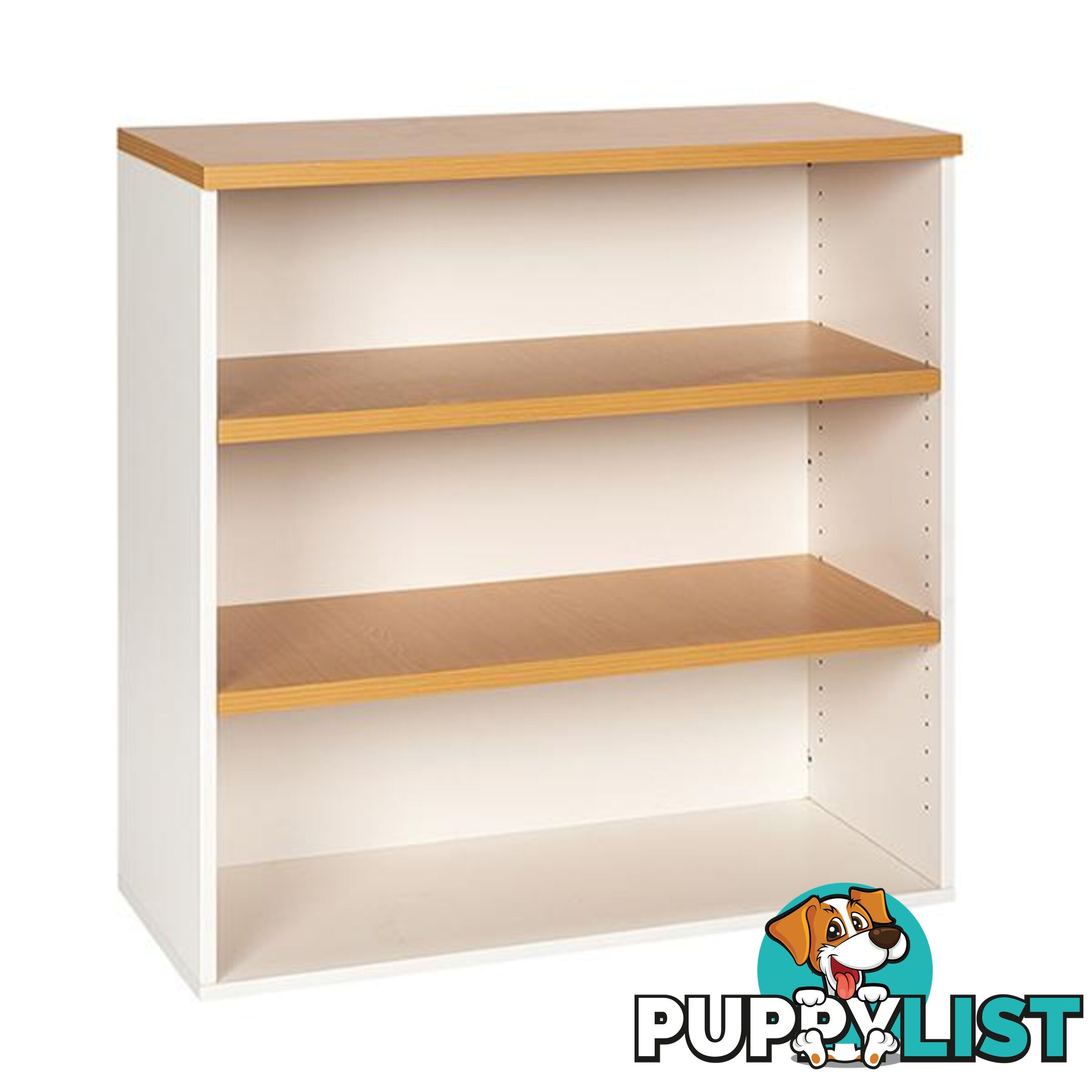 Bookcase With Solid Back 900x900 Australian Made - Unbranded - 787976637620