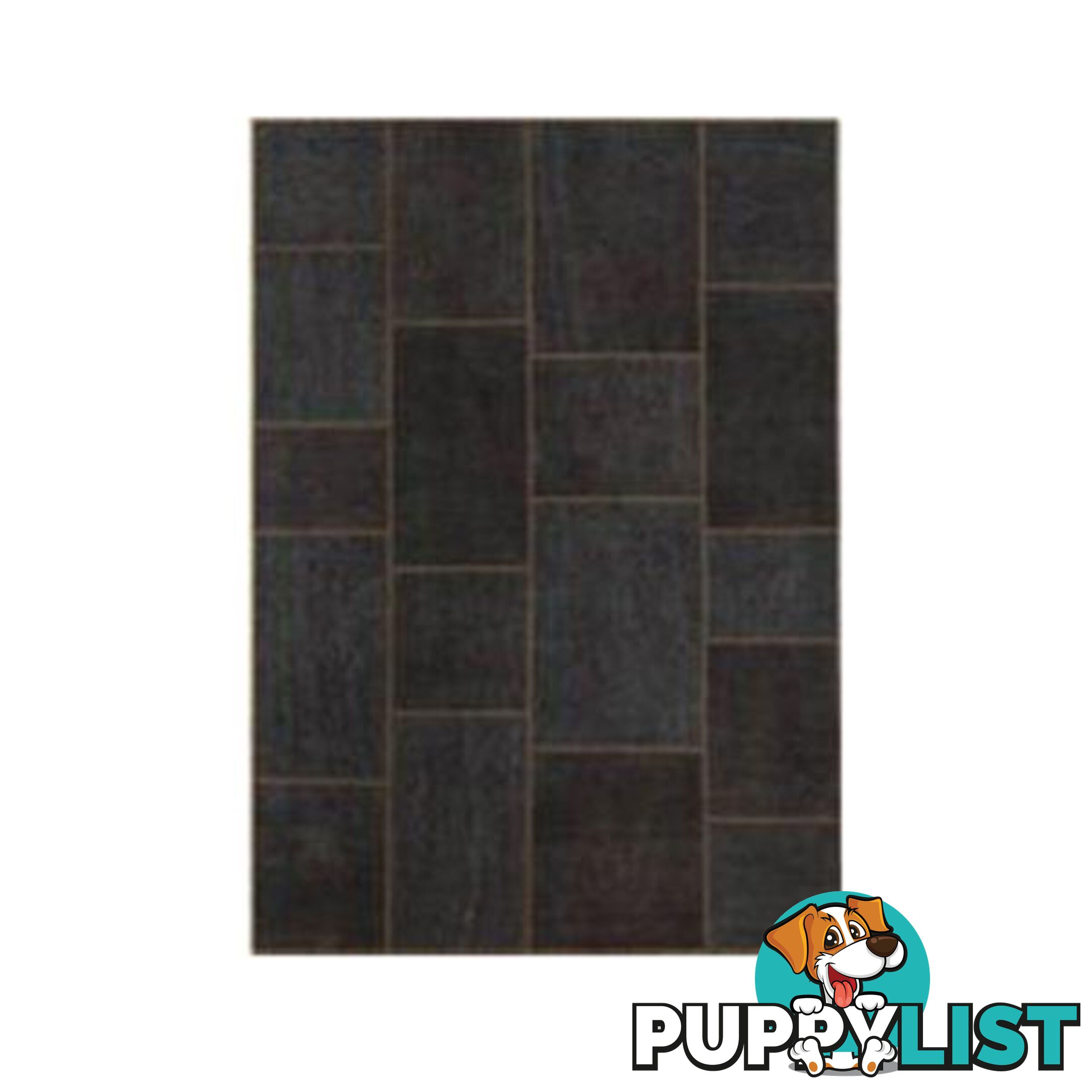 Verona Hemp Patchwork Cacao Rug - Unbranded - 7427046178679