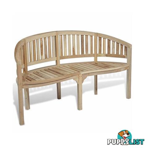 Banana Bench 151 Cm Teak - Unbranded - 8718475976066