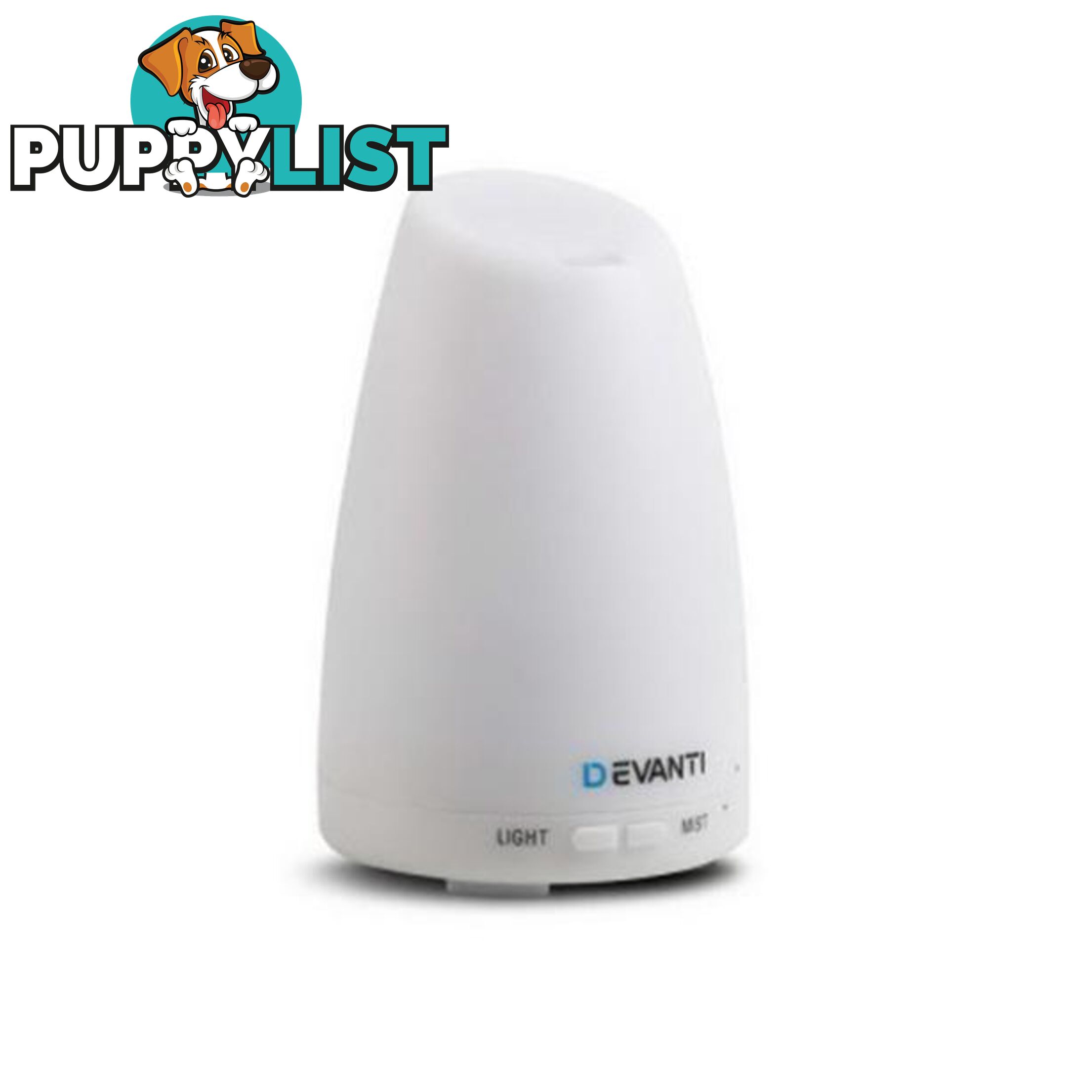 120 Ml 4-in-1 Aroma Diffuser - White - Devanti - 4344744409849