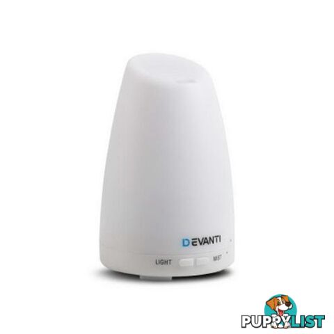 120 Ml 4-in-1 Aroma Diffuser - White - Devanti - 4344744409849